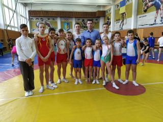 Спортсмени Кам’янського – переможці обласного турніру зі стрибків на акробатичній доріжці